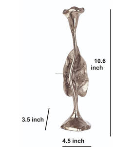 Portavelas de Metal Fundido de Aluminio Hecho a Mano con un Diseño Hermoso para Decoración de Eventos Especiales Festivos, Tamaño y Color Personalizables, Venta al por Mayor - Product Image 6