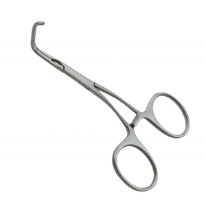 Pinzas Vasculares Pediátricas de Acero Inoxidable Alemán de 105 mm, Instrumento Quirúrgico Manual para un Control Preciso de la Pinza de Vasos Delicados - Product Image 3