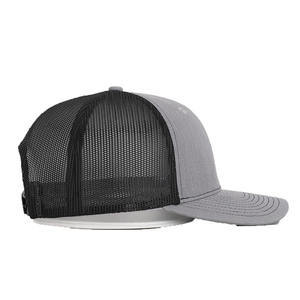 High Quality Gray Mesh Snapback Cap 6-Panel Adjustable Unisex Casual Breathable Waterproof 100% Cotton Sports <b>Hat</b> Spring <b>Summer</b> - Product Image 2