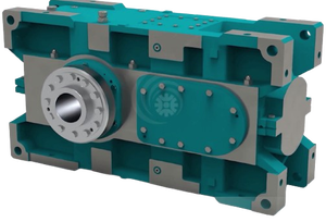 Reductor de Velocidad de Engranajes Helicoidales, Caja de Engranajes de Eje Paralelo, Montaje Horizontal de Alta Resistencia para Transmisión Industrial - Product Image 3