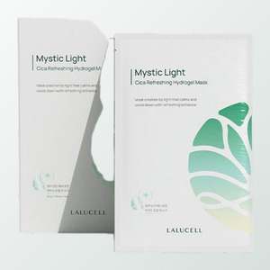มาส์กหน้าเกาหลี K-Beauty Larucell Mystic Light Cica Refreshing Hydrogel Mask 5 แผ่น ผลิตในเกาหลี - Product Image 5