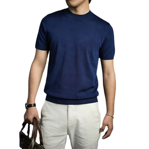 เสื้อยืดผู้ชายใส่ง่าย เนื้อผ้านุ่ม ระบายอากาศดี แขนสั้น คอกลม สวมใส่สบาย เหมาะสำหรับพักผ่อนและกิจกรรมกลางแจ้ง - Product Image 3