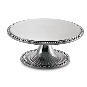 Excellent craftsmanship beautiful metal cake stand with premium quality finish nicely <b>crafted</b> by S AND SONS - Product Image 3