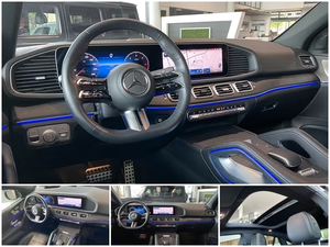 เมอร์เซเดส-เบนซ์ GLE 450d คูเป้ AMG พรีเมียม เอสยูวี หลังคาพาโนรามิก จอแสดงผลบนกระจกหน้ารถ เครื่องยนต์ดีเซล เกียร์อัตโนมัติ รถยนต์หรู - Product Image 3