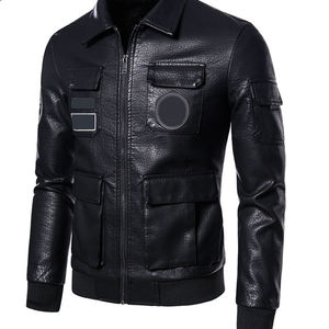 Veste en cuir pour homme de haute qualité, design personnalisé, nouvelle collection 2026, prix abordable, qualité supérieure - Product Image 4