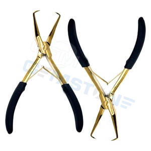 Professional 7 Inch Hair <b>Extension</b> Opener Plier Stainless Steel Ring Opening Tool for Micro Rings Nano <b>Beads</b> Loop <b>Extensions</b> - Product Image 3