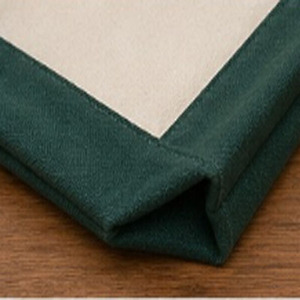 Two Tone <b>Canvas</b> Tote <b>Bag</b> Boat Bottom Heavy Duty Cotton Shopping <b>Bag</b> Wholesale Eco Friendly Handbag With Front Pocket - Product Image 6