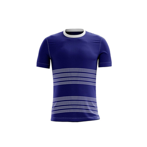 Maillot de football personnalisé pour équipe, 100 % polyester, imprimé, coupe athlétique, écologique, léger, séchage rapide, respirant - Product Image 4