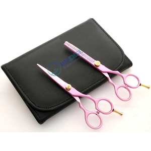 Juego de Tijeras de Peluquería Profesional para Salón de Belleza, Tijeras de Corte y Entresacar de Acero Inoxidable para Barberos y Peluqueros - Product Image 4