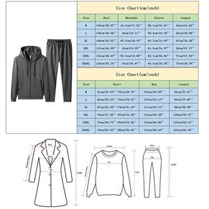 Chándal personalizado con lavado ácido y efecto desgastado por el sol, con cremallera completa, corte holgado, pantalón de chándal 100% algodón, conjunto de chándal de peso pesado - Product Image 4