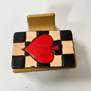 Pinza de Pelo con Diseño de Tablero de Ajedrez, Elegante y Hecha a Mano, Estilo Occidental, Accesorio para el Cabello, Regalo para Mujer, 2026 - Product Image 5
