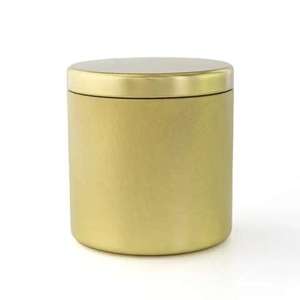 Recipientes de latón de lujo para velas, contenedores para velas para decoración de mesas de bodas, decoración de interiores. - Product Image 1