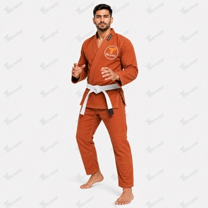 Uniforme de Jiu Jitsu Brasileño de Alta Resistencia, 500 GSM, Tejido de Algodón Perlado, Costuras Reforzadas, Gi de Entrenamiento, Ropa de Combate para Academia, Personalizado OEM - Product Image 2
