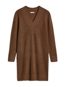 Vestido de Suéter Tejido de Manga Regular para Mujer, Prenda Exterior Informal Transpirable de Alta Calidad, Personalizable - Product Image 2