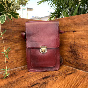 2024 New Vintage Cowhide <b>Men</b> <b>Handbag</b> Buffalo Real Leather Crossbody Single Shoulder Bag Genuine Leather Sling Bags <b>for</b> Women - Product Image 2