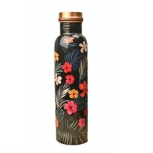 <b>Drinking</b> Juices Health Benefits <b>Copper</b> Water Decorative Classic Style Enamel Printed <b>Copper</b> <b>Bottle</b> Classic Style - Product Image 5