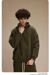 Sudadera con Capucha de Alta Calidad 100% Algodón para Hombre, Sudadera con Estampado Puff, Estilo Urbano, con Logotipo Personalizado - Product Image 3