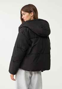 Winter Warm Insulated <b>Padded</b> Women's Puffer Jacket Lightweight Windproof Snow Wear Zip-Up Hooded Eco-Friendly Polyester - Product Image 3