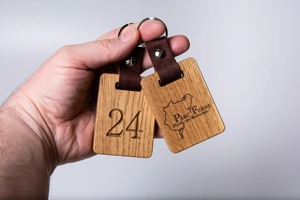 Slim Style Wooden <b>Key</b> <b>Chains</b> Narrow Design Wooden <b>Key</b> <b>Chains</b> Smooth Finish Wooden <b>Key</b> <b>Chains</b> Wholesale Factory Price Item Use - Product Image 4