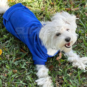 Adorable sudadera con capucha para perro, cálida, con bolsillo, suave, ropa de invierno para perros pequeños, medianos y cachorros. - Product Image 2