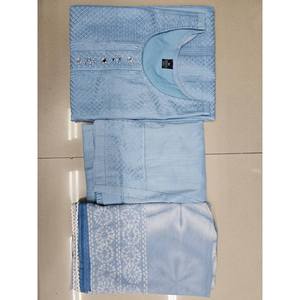 FANCY RUSSIAN SEQUENCE BORDER WORK TOP BOTTOM CON DUPATTA - Product Image 2