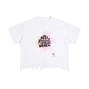 Nouvelle mode, prix de gros personnalisés, t-shirt délavé, logo personnalisé, t-shirt vintage délavé en couleur unie, t-shirts pour hommes - Product Image 3