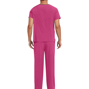 Breathable Stretch Hospital Clothing Uniform Nurse <b>Doctor</b> Surgical Suit Wholesale Custom Logo Medical Wear Scrubs <b>Set</b> - Product Image 3