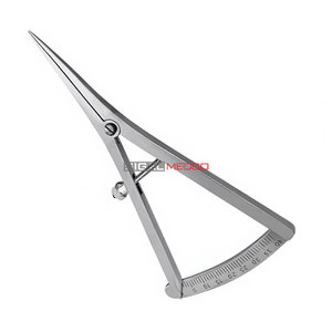 Calibrador Recto de 6 Pulgadas de Largo para Mapeo Óseo, Herramienta de Medición de 0-40 mm con Escala de Precisión, Instrumento Quirúrgico Oftalmológico - Product Image 6