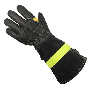 Gants de pompier en cuir de qualité supérieure, tendance du moment, prix de gros, nouvelle arrivée, fabrication de premier ordre, gants de pompier personnalisés. - Product Image 4