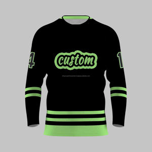OEM al por mayor logotipo personalizado sublimación impresión equipo hockey sobre hielo Jersey pulóver uniformes de hockey sobre hielo en blanco - Product Image 2