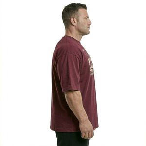 Camiseta Deportiva Extra Grande, Transpirable, de 240 GSM, 100% Algodón, Estilo Urbano, para Hombre y Mujer, Personalizable OEM - Product Image 5