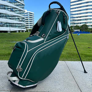 Bolsa de Golf Ligera en Oferta, de PU, Nailon y Cuero Impermeable, con 5 Compartimentos y Logotipo Personalizado para Hombre/Mujer - Product Image 5