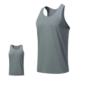 Camiseta sin Mangas para Hombre, Personalizable con Logotipo, Secado Rápido, Transpirable, Informal, Deportiva, para Gimnasio y Entrenamiento - Product Image 3