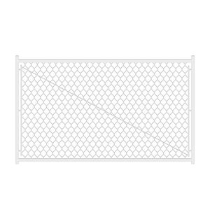 Kit Cancello Angolare Regolabile per Recinzione a Catena, Complementare per Recinzioni e Cancelli a Traliccio Alti 3.8 m - Categoria Prodotto - Product Image 1