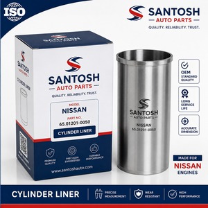 Chemise de cylindre de moteur Diesel BD25, alésage 92 mm, pour véhicules japonais |   Norme OE Haute Résistance |   Pièces automobiles Santosh |   1 an - Product Image 6