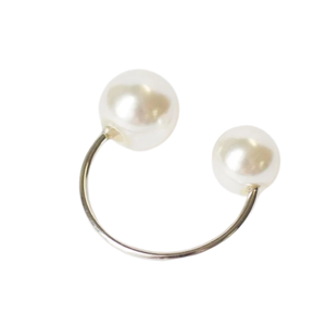 Anillos de Perlas, Joyería Elegante y Moderna, Anillo Ajustable, Accesorio Ligero para Uso Diario, Regalo y Eventos Especiales - Product Image 6