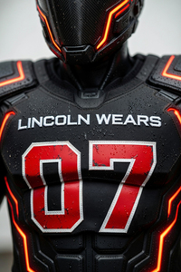 Uniforme de football américain personnalisé, maillot d'équipe sublimé, maille respirante de haute qualité, 100% polyester, manches courtes, antibactérien - Product Image 2