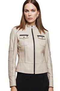 Nueva Chaqueta de Cuero Clásica para Mujer, Venta al por Mayor, Fabricante de Ropa Exterior Informal Personalizada para Damas - Product Image 6