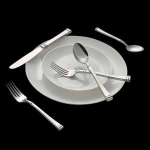 Cuchara para Servir Ensaladas Decorativa Plateada, Ecológica, de Acero Inoxidable, Nuevo Diseño, Apta para Lavavajillas - Product Image 3