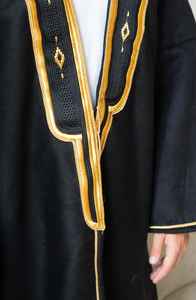 Manteau d'hiver arabe Sheikh Farwa en bisht pour homme et femme, grande taille, usage quotidien, fausse fourrure, vintage, OEM, en gros - Product Image 6