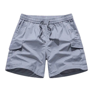 Men's <b>Slim</b> <b>Fit</b> Casual Straight Leg <b>Cargo</b> <b>Shorts</b> for Summer Outdoor Floral Digital Printed Design - Product Image 1