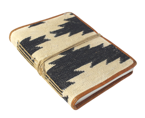 Handmade Paper Hand Woven Soft Cover <b>Diary</b> Notebook with 72 Sheets and <b>Customized</b> Design for Gift Men Women - Product Image 2