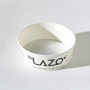 MADE IN KOREA Food Grade Induction Compatible 1600cc Paper Bowl Round Disposable <b>Noodle</b> Container 300pcs Bulk <b>Box</b> - Product Image 1
