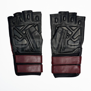 HANDSCHUHE INDUSTRIES Hot Sale Adjustable PU High Quality Unisex Fitness Weightlifting Gloves Anti-Slip Wrist Support Buckle - Product Image 1