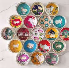 Bandejas de plata alemana pichwai para regalos festivos - Product Image 4