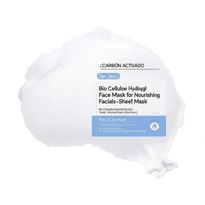 Mascarilla Facial de Hidrogel de Biocelulosa para el Cuidado Facial Nutritivo - Mascarilla en Lámina para Uso Doméstico de Ten Zero - Product Image 2