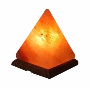 Lámpara de Sal Rosa del Himalaya Natural Hecha a Mano, Pieza Decorativa Purificadora de Aire, Luz Suave, Cristal Curativo, Spa en Casa, Luz Relajante - Product Image 4