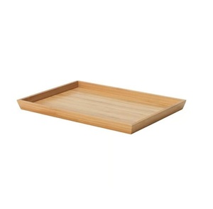 Modern Oval Shaped Mango Wood Eco Friendly Food Serving <b>Tray</b> with Customizable Options for Restaurants & Hotels - Product Image 4