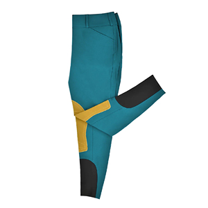 High Quality Custom Suede Knee Patches Horsekraft Breathable Windproof Waterproof <b>Machine</b> Washable Durable Kids Breeches Riding - Product Image 5