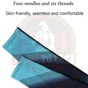 Camiseta de compresión de manga larga para adultos, diseño sublimado, calidad premium para fitness, MMA, BJJ, entrenamiento de combate, impresión digital, secado rápido. - Product Image 4